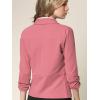 imageLock and Love Women 34 Sleeve Blazer Open Front Cardigan Jacket Work Office BlazerWsk2324mauve