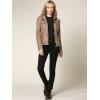 imageLock and Love Womens Faux Leather Moto Biker Jacket Coat with Removable or NonRemovable HoodWjc663taupe