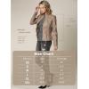 imageLock and Love Womens Faux Leather Moto Biker Jacket Coat with Removable or NonRemovable HoodWjc877lkhaki