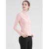 imageLock and Love Womens Full Zipup Yoga Workout Running Track Jacket with Thumb HolesWjc3024blossom