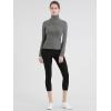 imageLock and Love Womens Full Zipup Yoga Workout Running Track Jacket with Thumb HolesWjc3024charcoal