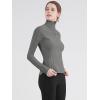 imageLock and Love Womens Full Zipup Yoga Workout Running Track Jacket with Thumb HolesWjc3024charcoal