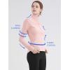 imageLock and Love Womens Full Zipup Yoga Workout Running Track Jacket with Thumb HolesWjc3024charcoal