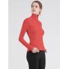 imageLock and Love Womens Full Zipup Yoga Workout Running Track Jacket with Thumb HolesWjc3024coral