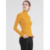 imageLock and Love Womens Full Zipup Yoga Workout Running Track Jacket with Thumb HolesWjc3024mustard