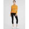 imageLock and Love Womens Full Zipup Yoga Workout Running Track Jacket with Thumb HolesWjc3024mustard