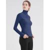 imageLock and Love Womens Full Zipup Yoga Workout Running Track Jacket with Thumb HolesWjc3024navy