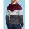 imageLock and Love Womens Active Casual Zipup Hoodie Jacket Long Sleeve Comfortable Lightweight SweatshirtWsk2302burgundy