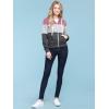 imageLock and Love Womens Active Casual Zipup Hoodie Jacket Long Sleeve Comfortable Lightweight SweatshirtWsk2302mauve
