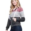 imageLock and Love Womens Active Casual Zipup Hoodie Jacket Long Sleeve Comfortable Lightweight SweatshirtWsk2302mauve