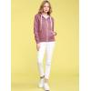 imageLock and Love Womens Active Casual Zipup Hoodie Jacket Long Sleeve Comfortable Lightweight SweatshirtWsk954dustpink