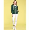 imageLock and Love Womens Active Casual Zipup Hoodie Jacket Long Sleeve Comfortable Lightweight SweatshirtWsk954huntergreen