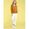 imageLock and Love Womens Active Casual Zipup Hoodie Jacket Long Sleeve Comfortable Lightweight SweatshirtWsk954mustard