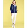 imageLock and Love Womens Active Casual Zipup Hoodie Jacket Long Sleeve Comfortable Lightweight SweatshirtWsk954navy