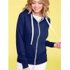 imageLock and Love Womens Active Casual Zipup Hoodie Jacket Long Sleeve Comfortable Lightweight SweatshirtWsk954navy