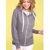 imageLock and Love Womens Active Casual Zipup Hoodie Jacket Long Sleeve Comfortable Lightweight SweatshirtWsk954slate