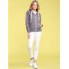 imageLock and Love Womens Active Casual Zipup Hoodie Jacket Long Sleeve Comfortable Lightweight SweatshirtWsk954slate
