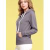 imageLock and Love Womens Active Casual Zipup Hoodie Jacket Long Sleeve Comfortable Lightweight SweatshirtWsk954slate