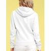 imageLock and Love Womens Active Casual Zipup Hoodie Jacket Long Sleeve Comfortable Lightweight SweatshirtWsk954white