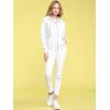 imageLock and Love Womens Active Casual Zipup Hoodie Jacket Long Sleeve Comfortable Lightweight SweatshirtWsk954white