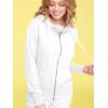imageLock and Love Womens Active Casual Zipup Hoodie Jacket Long Sleeve Comfortable Lightweight SweatshirtWsk954white