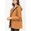 imageLock and Love Womens Casual Military Anorak Jacket  Lightweight Detachable Hooded Safari UtilityWjc1845camel