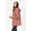 imageLock and Love Womens Casual Military Anorak Jacket  Lightweight Detachable Hooded Safari UtilityWjc1845mauve