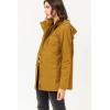 imageLock and Love Womens Casual Military Anorak Jacket  Lightweight Detachable Hooded Safari UtilityWjc1845mustard