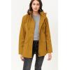 imageLock and Love Womens Casual Military Anorak Jacket  Lightweight Detachable Hooded Safari UtilityWjc1845mustard