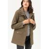 imageLock and Love Womens Casual Military Anorak Jacket  Lightweight Detachable Hooded Safari UtilityWjc1845olive