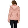imageLock and Love Womens Casual Military Anorak Jacket  Lightweight Detachable Hooded Safari UtilityWjc2041mauve