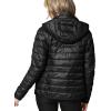 imageLock and Love Womens Ultra Light Weight Packable Down Jacket with Removable HoodieWjc2144black
