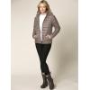 imageLock and Love Womens Ultra Light Weight Packable Down Jacket with Removable HoodieWjc2144khaki