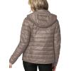 imageLock and Love Womens Ultra Light Weight Packable Down Jacket with Removable HoodieWjc2144khaki