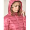 imageLock and Love Womens Ultra Light Weight Packable Down Jacket with Removable HoodieWjc2144mauve