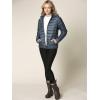 imageLock and Love Womens Ultra Light Weight Packable Down Jacket with Removable HoodieWjc2144steelblue