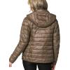 imageLock and Love Womens Ultra Light Weight Packable Down Jacket with Removable HoodieWjc2144taupe