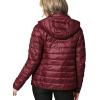 imageLock and Love Womens Ultra Light Weight Packable Down Jacket with Removable HoodieWjc2144wine