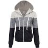 imageLock and Love Womens Active Casual Zipup Hoodie Jacket Long Sleeve Comfortable Lightweight SweatshirtWsk2302oatmeal