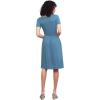 imageLock and Love LL Womens Comfy Casual Short Sleeve Flowy Dresses Loose Plain Dress with PocketsWdr2304denim