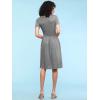 imageLock and Love LL Womens Comfy Casual Short Sleeve Flowy Dresses Loose Plain Dress with PocketsWdr2304hdg