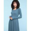 imageLock and Love LL Womens Comfy Casual Short Sleeve Flowy Dresses Loose Plain Dress with PocketsWdr2305denim