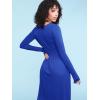 imageLock and Love LL Womens Comfy Casual Short Sleeve Flowy Dresses Loose Plain Dress with PocketsWdr2305royalbrite
