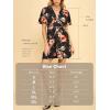 imageLock and Love Womens Short Sleeve Kimono Style Deep V Neck Casual Summer Dress S3XL Plus SizeWdr1338cream