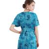 imageLock and Love Womens Short Sleeve Kimono Style Deep V Neck Casual Summer Dress S3XL Plus SizeWdr2386teal