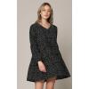 imageLock and Love Womens Summer Tunic Dress V Neck Casual Loose Flowy Swing Shift DressWdr2351blackpolka