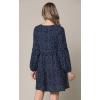 imageLock and Love Womens Summer Tunic Dress V Neck Casual Loose Flowy Swing Shift DressWdr2351navypolka