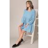 imageLock and Love Womens Summer Tunic Dress V Neck Casual Loose Flowy Swing Shift DressWdr2354aqua