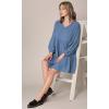 imageLock and Love Womens Summer Tunic Dress V Neck Casual Loose Flowy Swing Shift DressWdr2354denim
