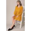 imageLock and Love Womens Summer Tunic Dress V Neck Casual Loose Flowy Swing Shift DressWdr2354mustard